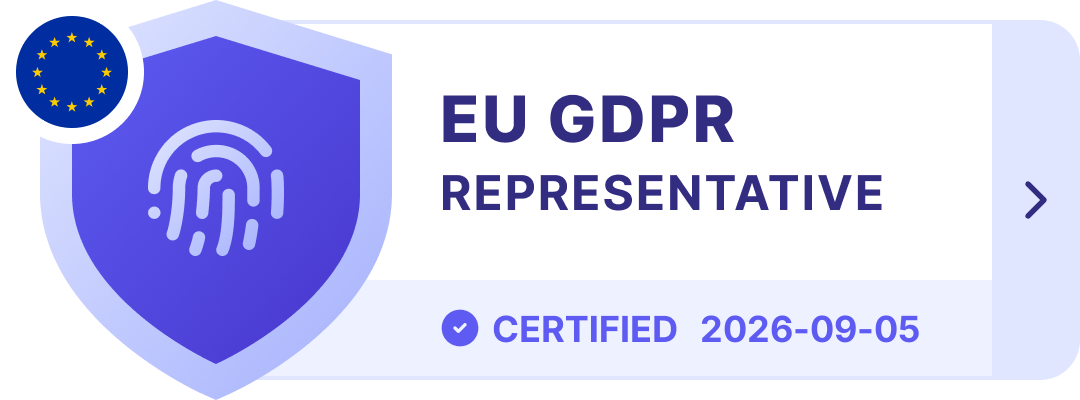 Certificazione GDPR: rappresentanza art. 27 tramite Prighter